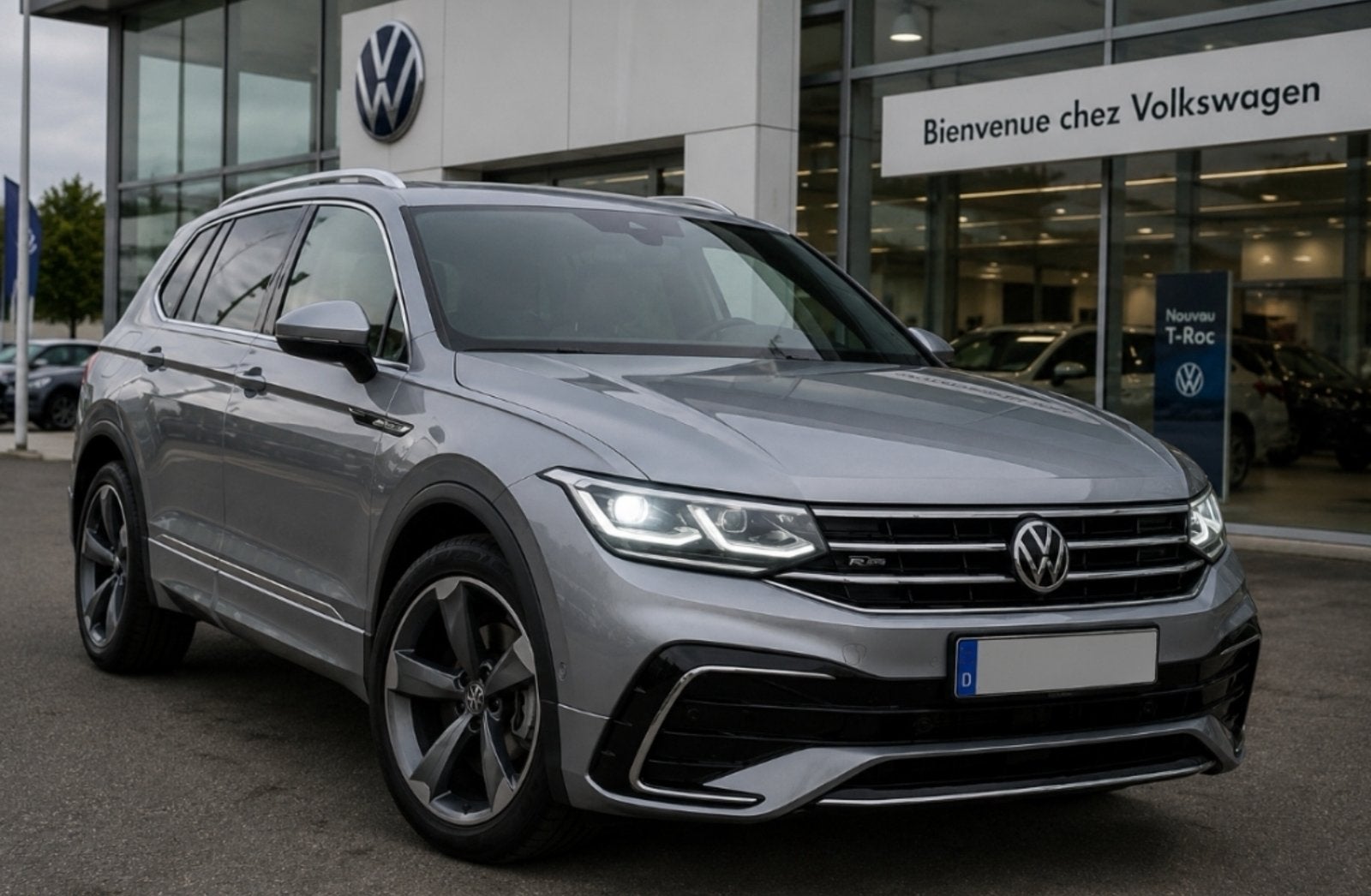 26.177 km R-Line Premium .Pano .360°. Cuir ventilé .Car-Pass, Cuir, Argent ou Gris, Achat, Euro 6