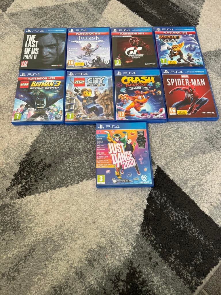 PlayStation 4 spelletjes, Ophalen, Gebruikt