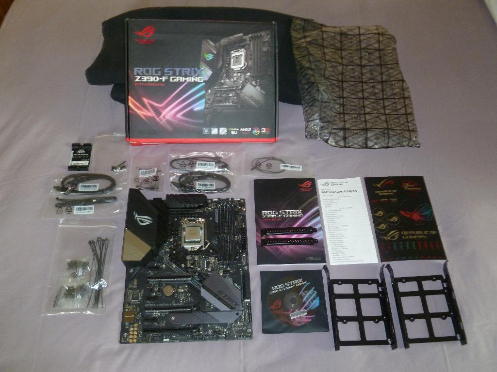 ASUS ROG Strix Z390-F+Intel Core i9 9900K+Samsung 970EVO 1TB, Computers en Software, Moederborden, Gebruikt, Intel, DDR4, Ophalen