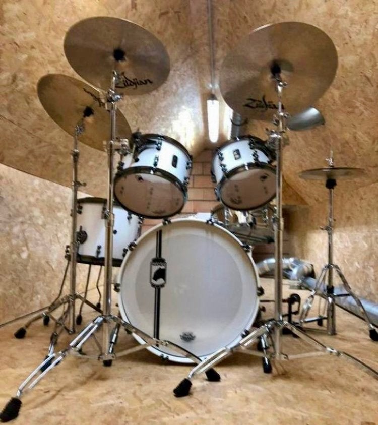 MAPEX BLACK PANTHER DRUMKIT / Zildjan., Ophalen, Zo goed als nieuw