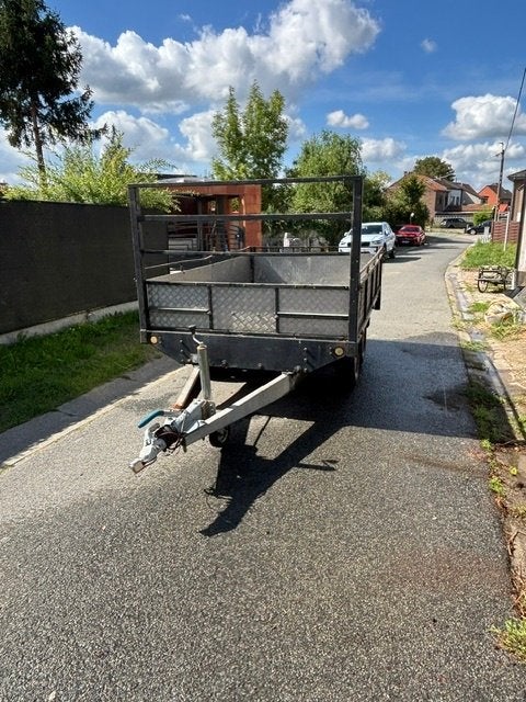 Geremde aanhangwagen Saris met dubbele as type P2000G., Auto diversen, Ophalen, Gebruikt