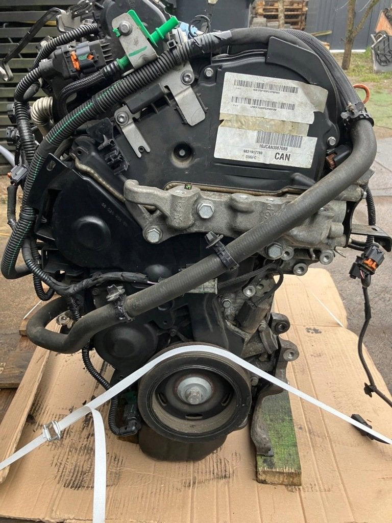 Moteur BHZ Complet PEUGEOT 308, Envoi, Utilisé, Skoda