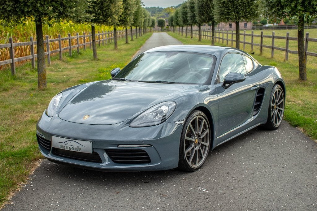 Manuel/historique de la Porsche 718 Cayman 2.0 Turbo Coupe, Autos, Cuir et Alcantara, Achat, Euro 6, Entreprise