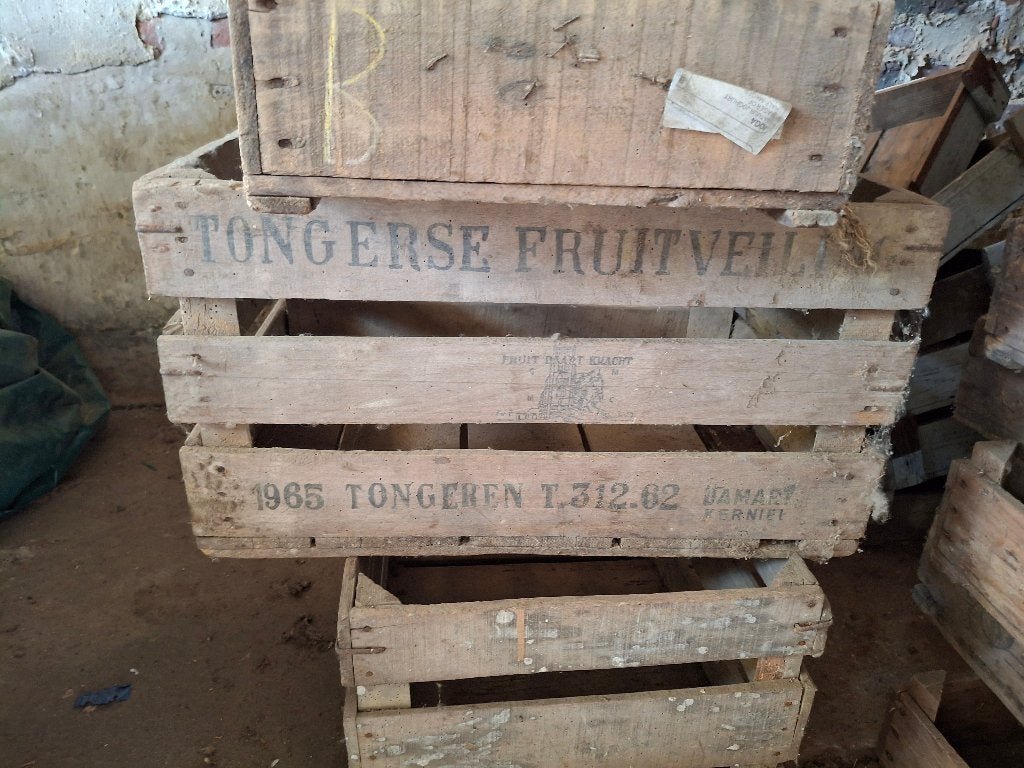 Houten fruit kisten, Huis en Inrichting, Ophalen, Gebruikt