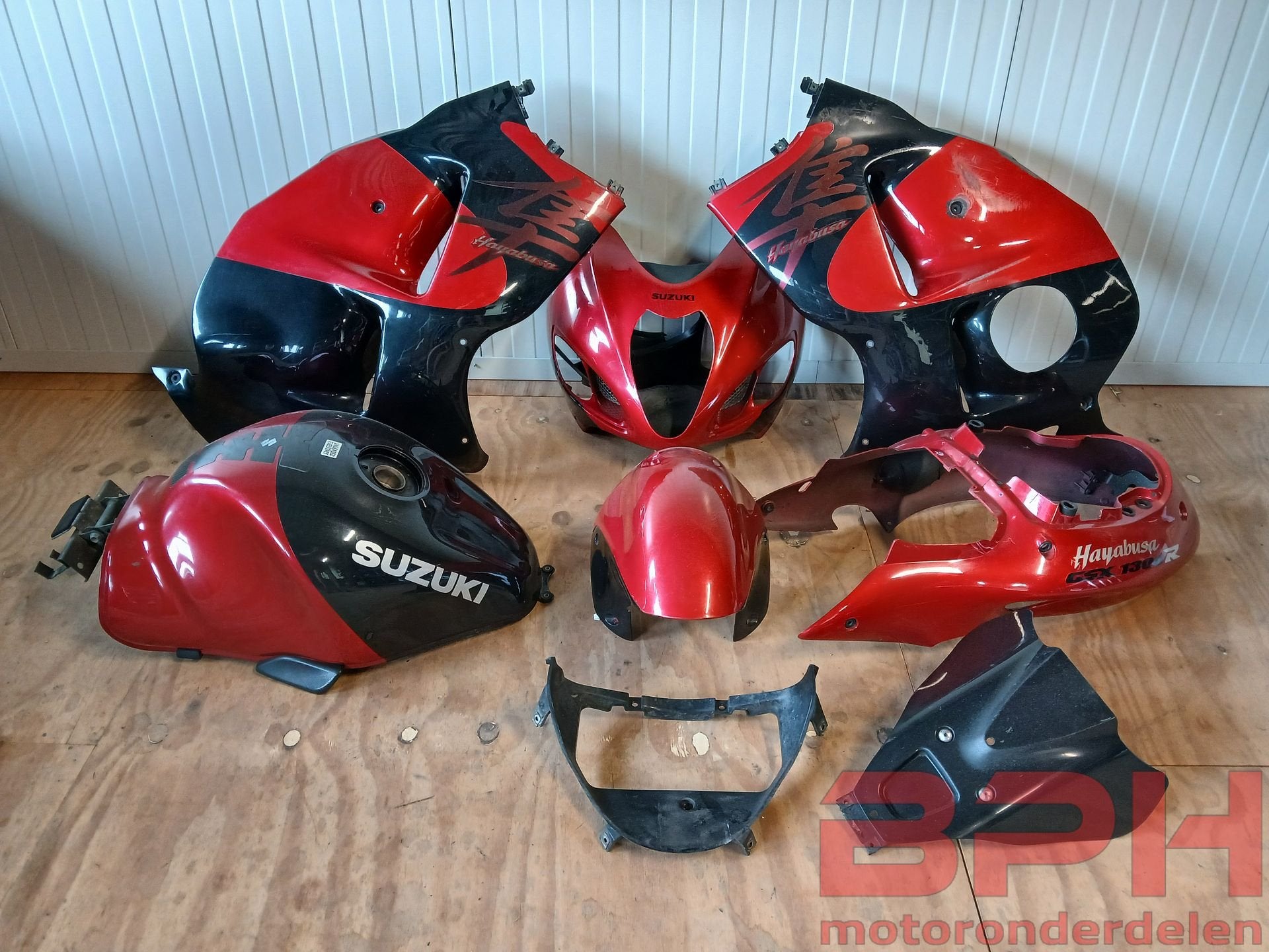 Kappenset / kuipset + tank Suzuki GSX1300R Hayabusa 1999 t/m, Motos, Pièces | Suzuki, Utilisé, Enlèvement ou Envoi