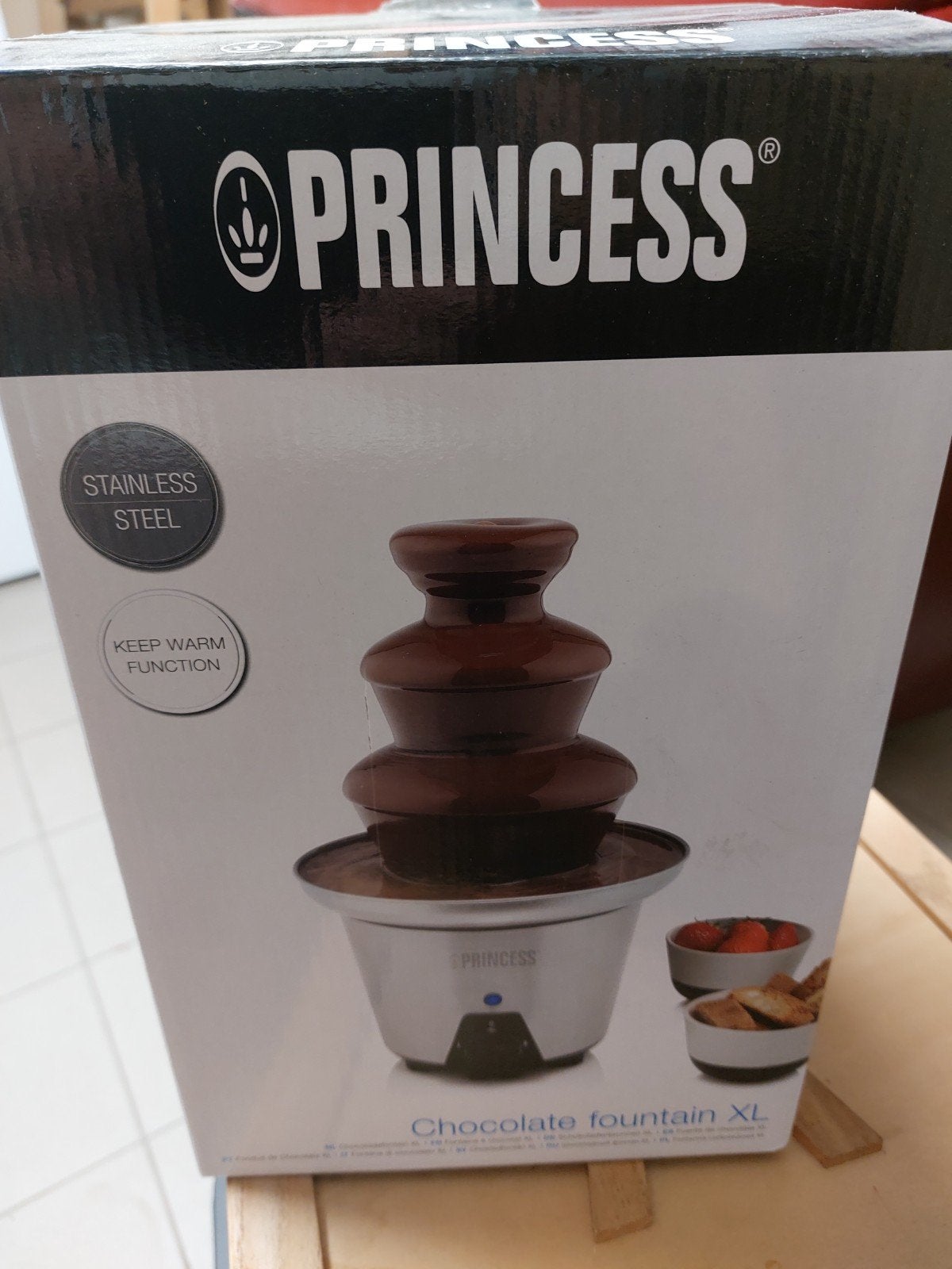 chocolade fontein, Ophalen of Verzenden, Gebruikt, 4 t/m 7 personen