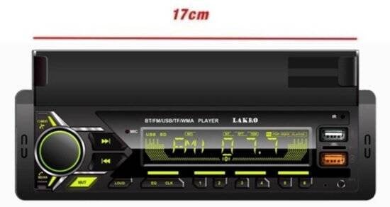 LK-9255U - Lakro - Auto radio - Inbouw 1-DIN -