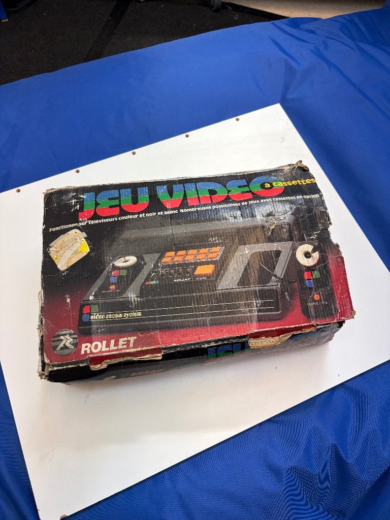 Rollet Video Secam System 4/303 in doos — niet getest, Ophalen of Verzenden, Audio en Video