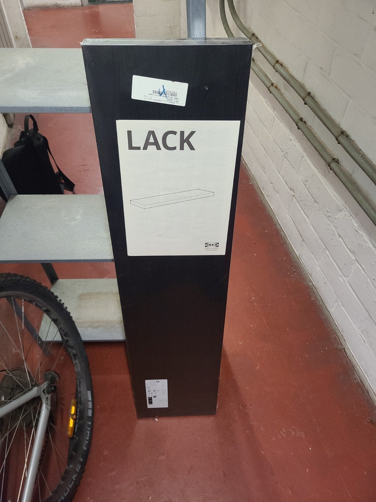 Étagère LACK Ikea, Huis en Inrichting, Woonaccessoires | Wandplanken en Boekenplanken, Ophalen, Nieuw