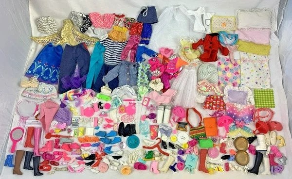 Verzameling Barbie Bratz poppenkleding Schoenen Accessoires, Verzenden, Zo goed als nieuw, Accessoires