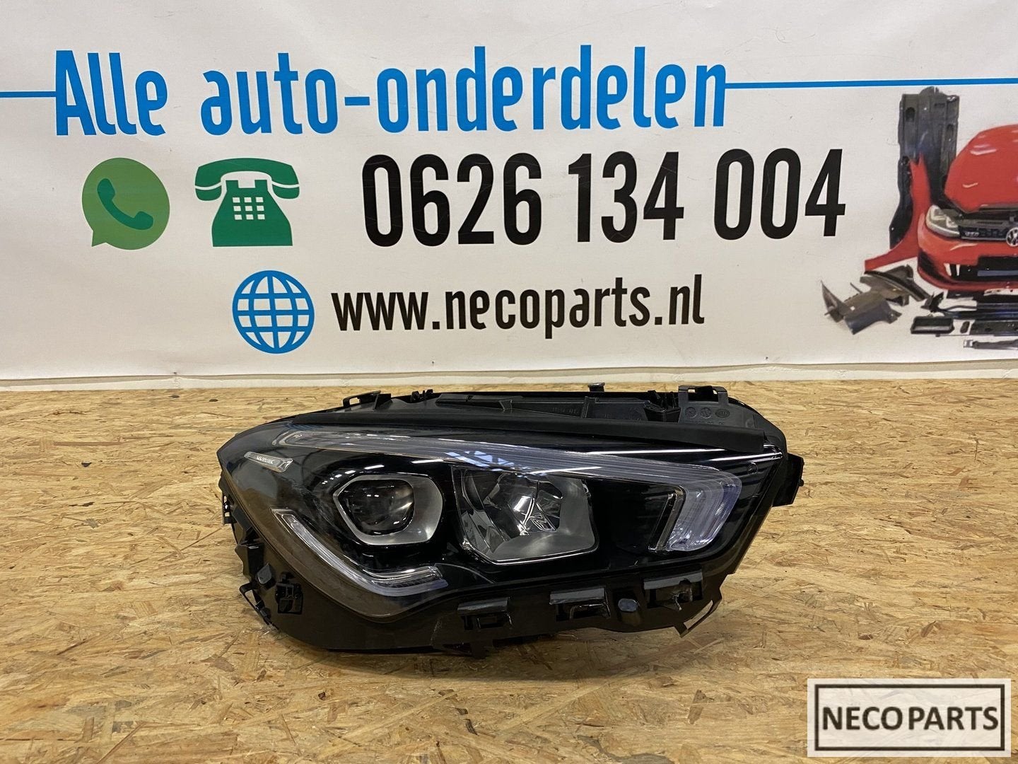 CLA W118 HIGH LED KOPLAMP A1189062600 ORIGINEEL, Gebruikt, -, Ophalen of Verzenden, -