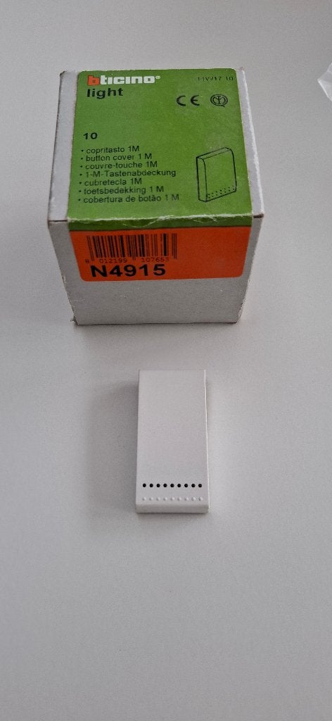10x bticino verlichtbare toets N4915, Ophalen of Verzenden, Nieuw