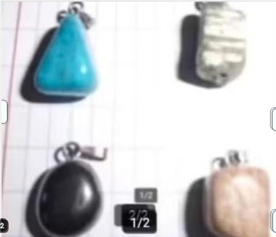 8 leuke hangertjes SAMEN 10 euro  !!, Handtassen en Accessoires, Kettingen, Ophalen of Verzenden, Blauw