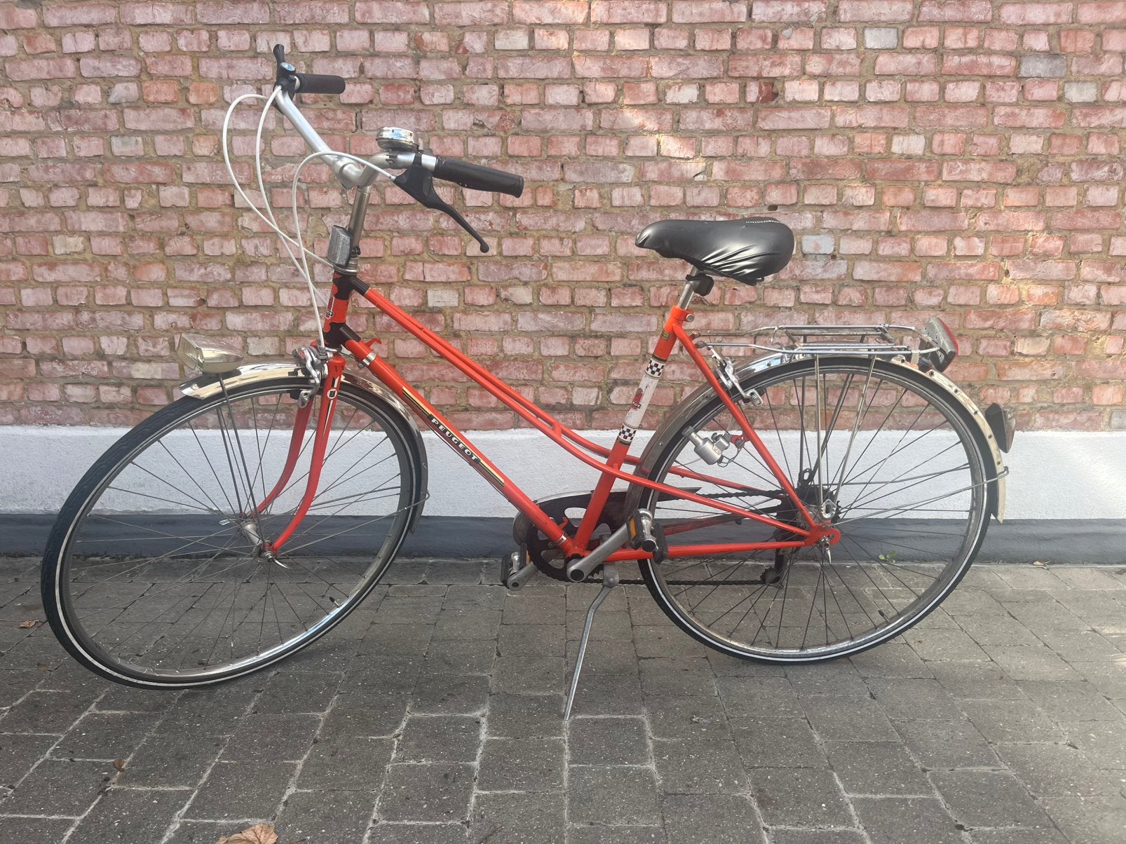 Vintage Peugeot dames fiets, Fietsen en Brommers, Ophalen