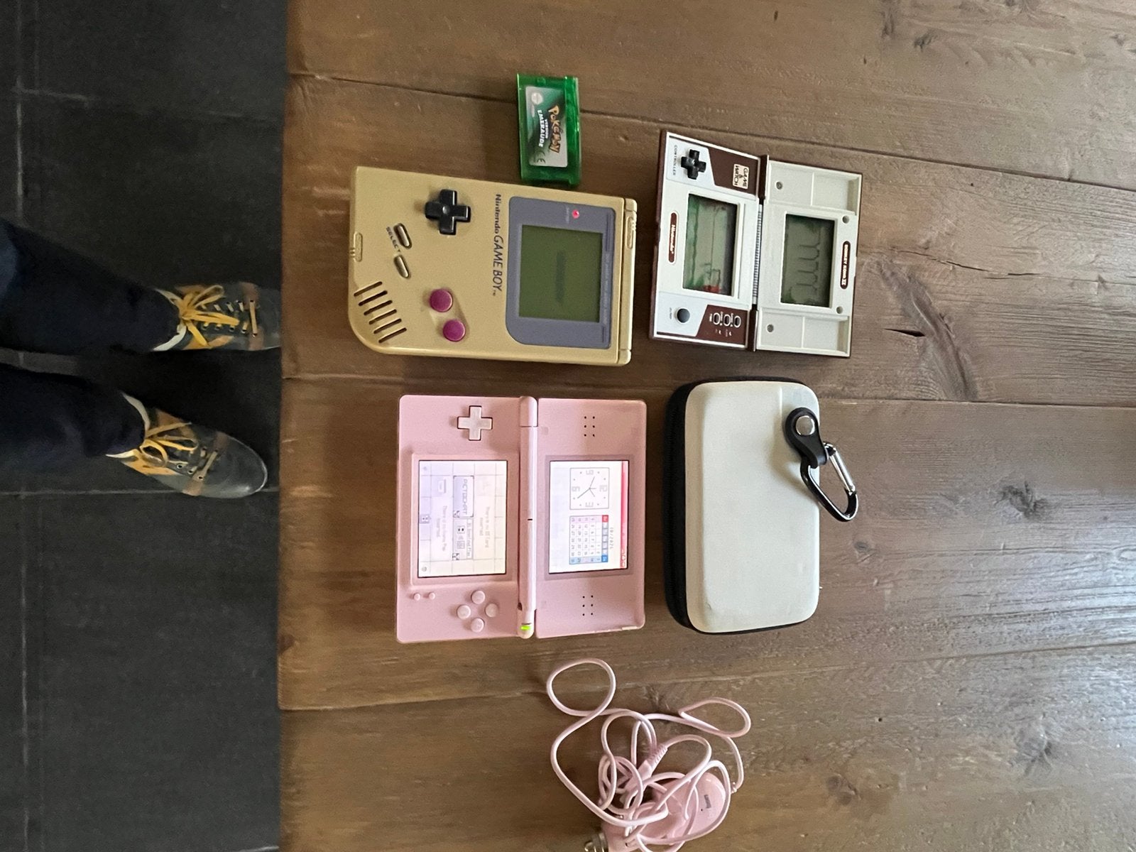 Game watch, Ophalen, Gebruikt