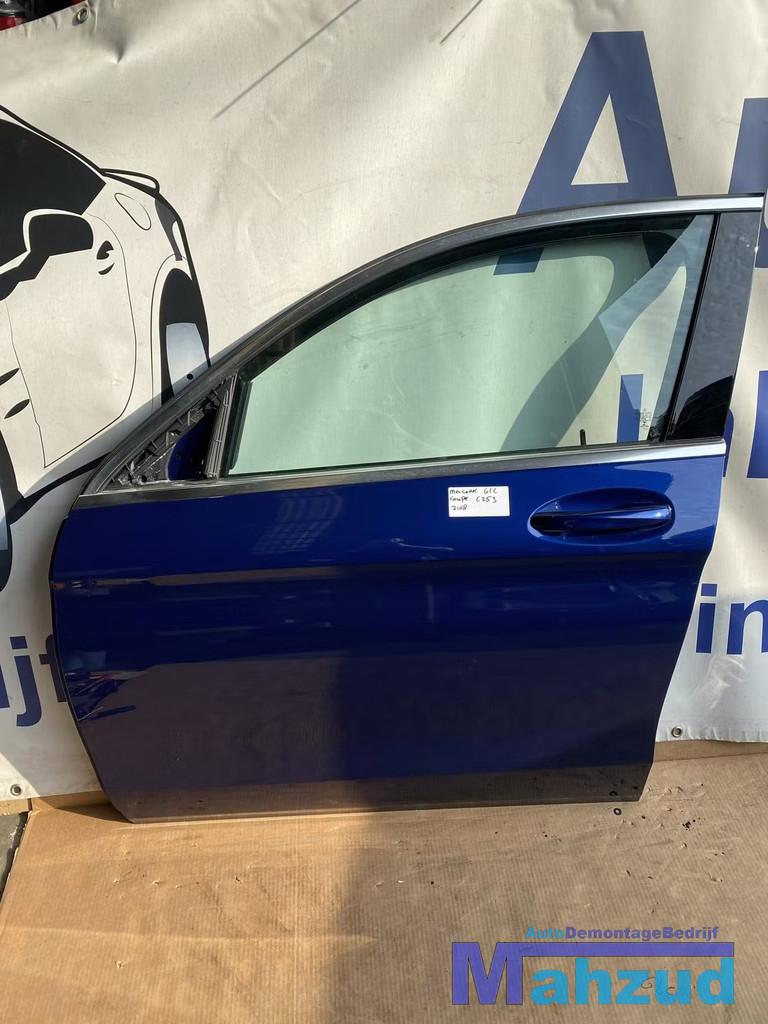 MERCEDES GLC COUPE C253 Blauw links voor deur portier 2016+, Auto-onderdelen, Gebruikt, Mercedes-Benz AG, Deur, Mercedes-Benz