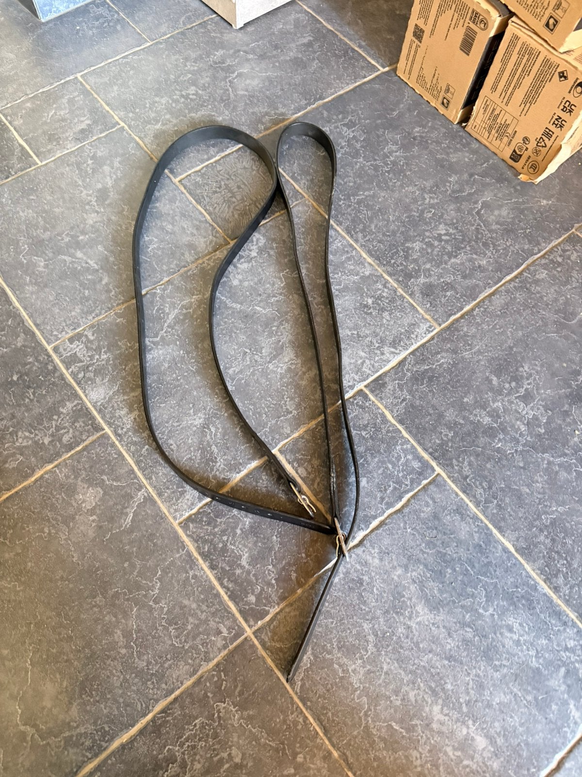 Beugelriemen barato 155cm, Dieren en Toebehoren, Ophalen of Verzenden, Zo goed als nieuw