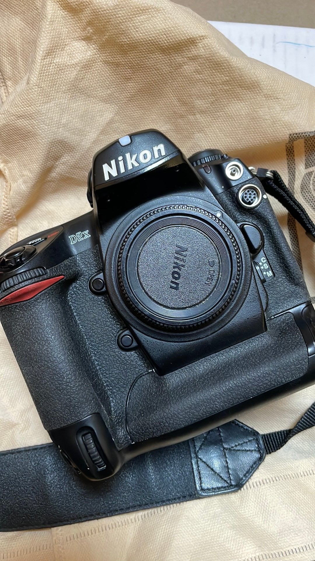 Nikon D2x (+eventueel lenzen), Ophalen of Verzenden, Gebruikt, Spiegelreflex, Nikon