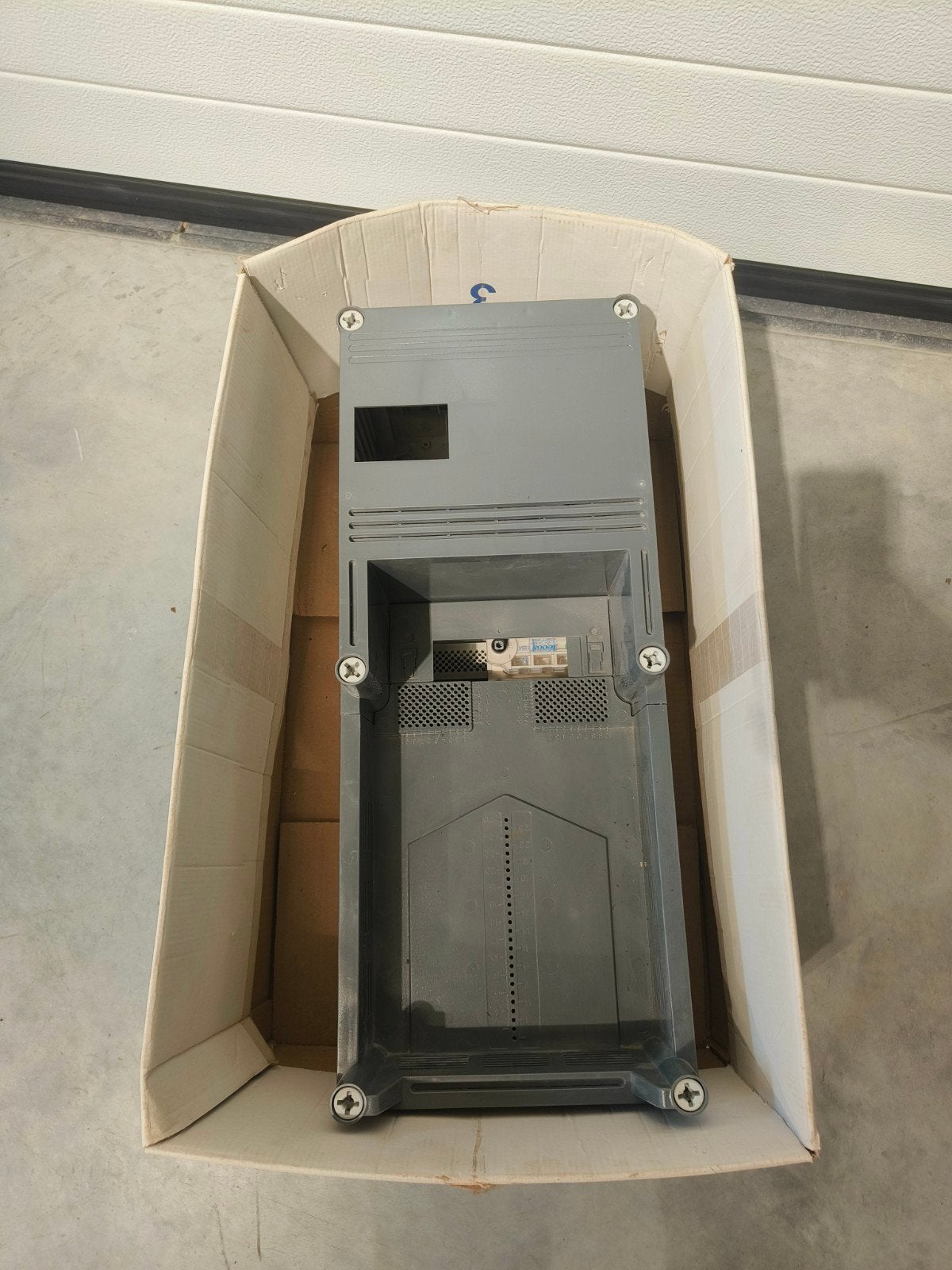 Lege Zekeringkast Behuizing, Doe-het-zelf en Bouw, Elektriciteit en Kabels, Ophalen, Nieuw, Groepenkast