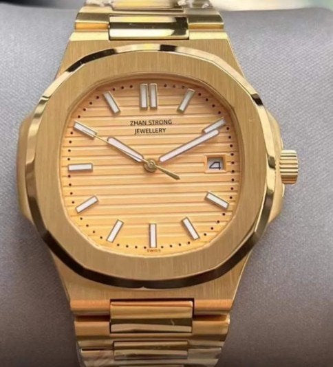Patek Phillipe couleur or encore neuve, Autres marques, Enlèvement ou Envoi, Acier, Acier