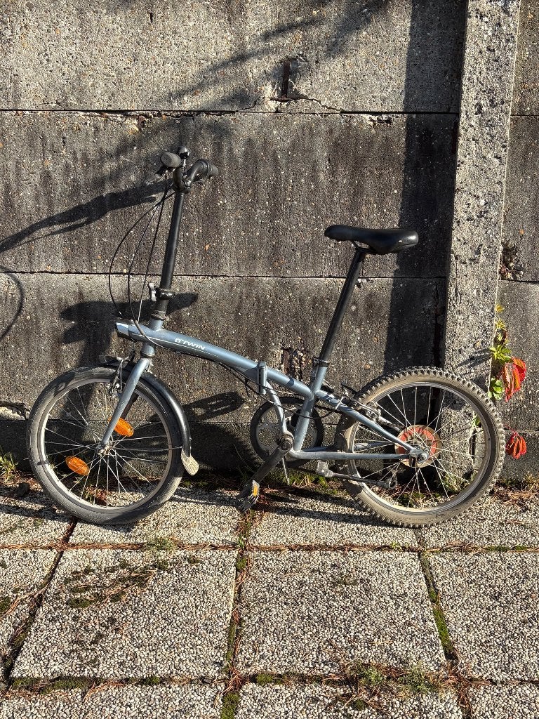 Plooifiets, Fietsen en Brommers, Gebruikt, Velgrem, Versnellingen, Totaal opvouwbaar