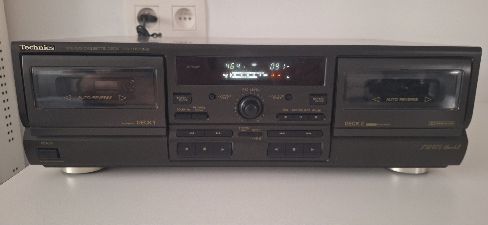 Platine Double Cassette Technics RS-TR373M2 (Mark II), Ophalen