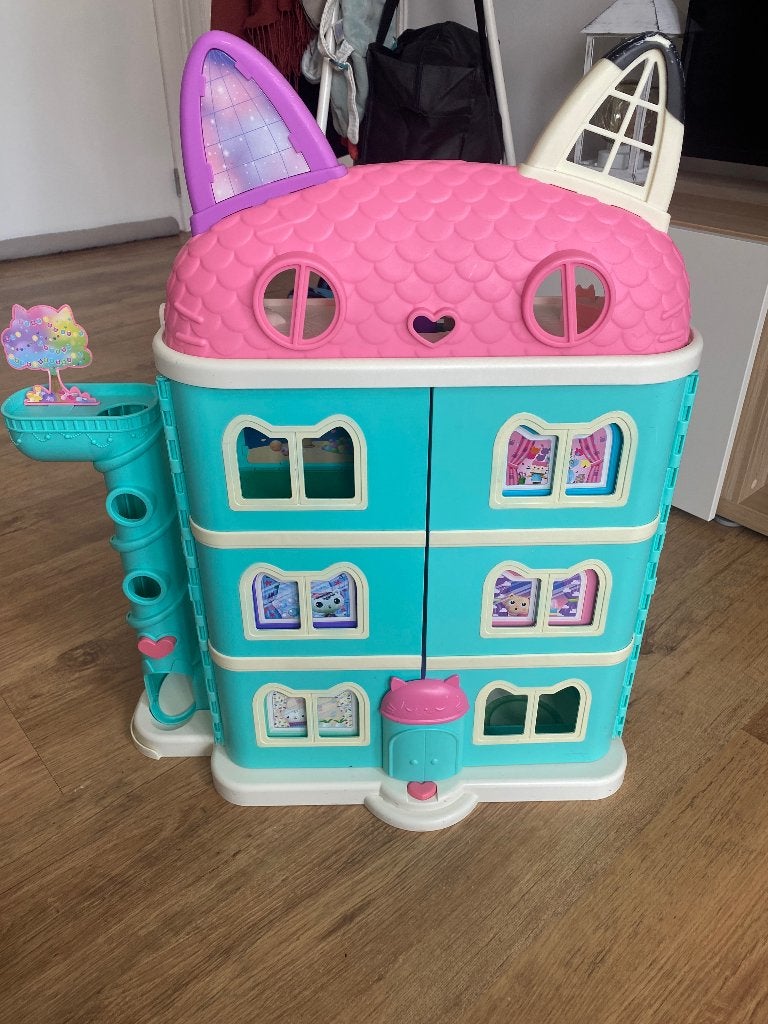 Maison Gabby Chat avec accessoires, Enlèvement, Utilisé, Maison de poupées
