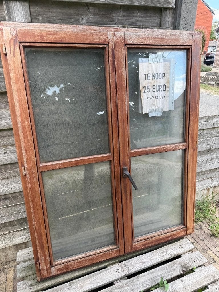 Raam, Ophalen, Gebruikt, Raamkozijn, Inclusief glas