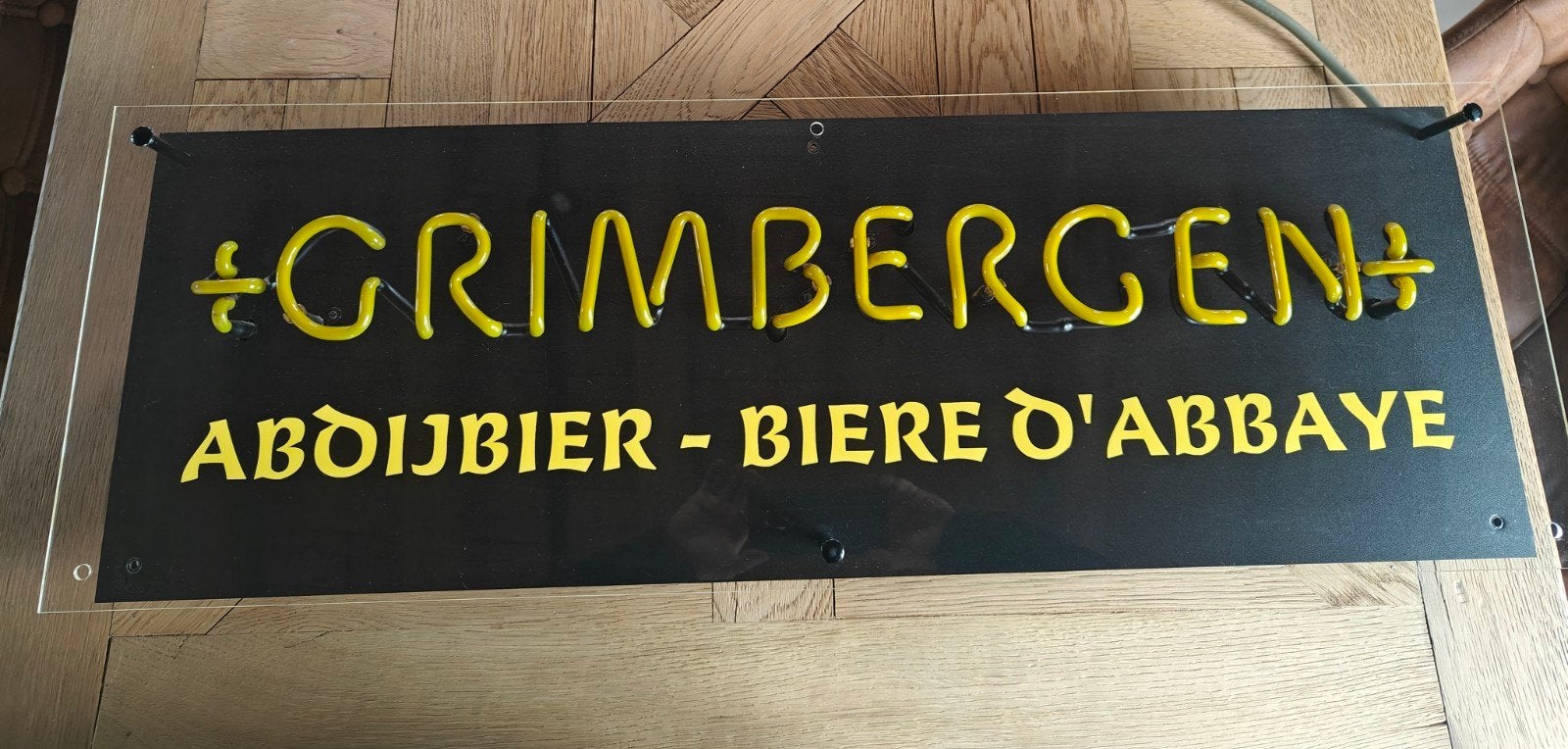 Lichtbak vintage Grimbergen jaren 90', Ophalen
