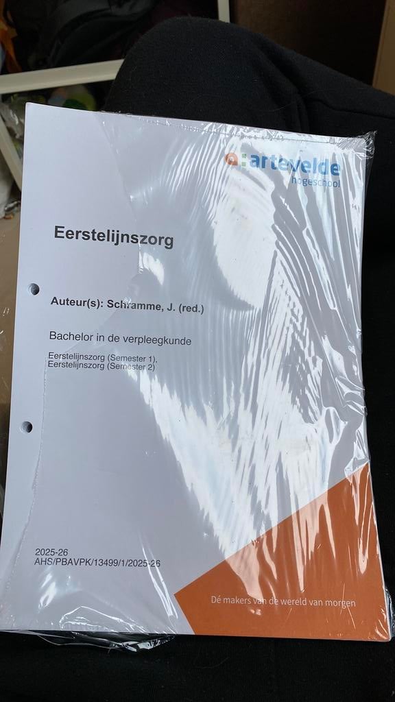 Eerstelijnszorg - Arteveldehogeschool, Ophalen of Verzenden, Nieuw, Hogeschool
