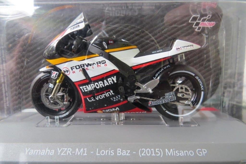 Loris Baz Yamaha YZR-M1 Misano 2015 1:18 diecast, Ophalen of Verzenden, Nieuw, Motor, Overige merken