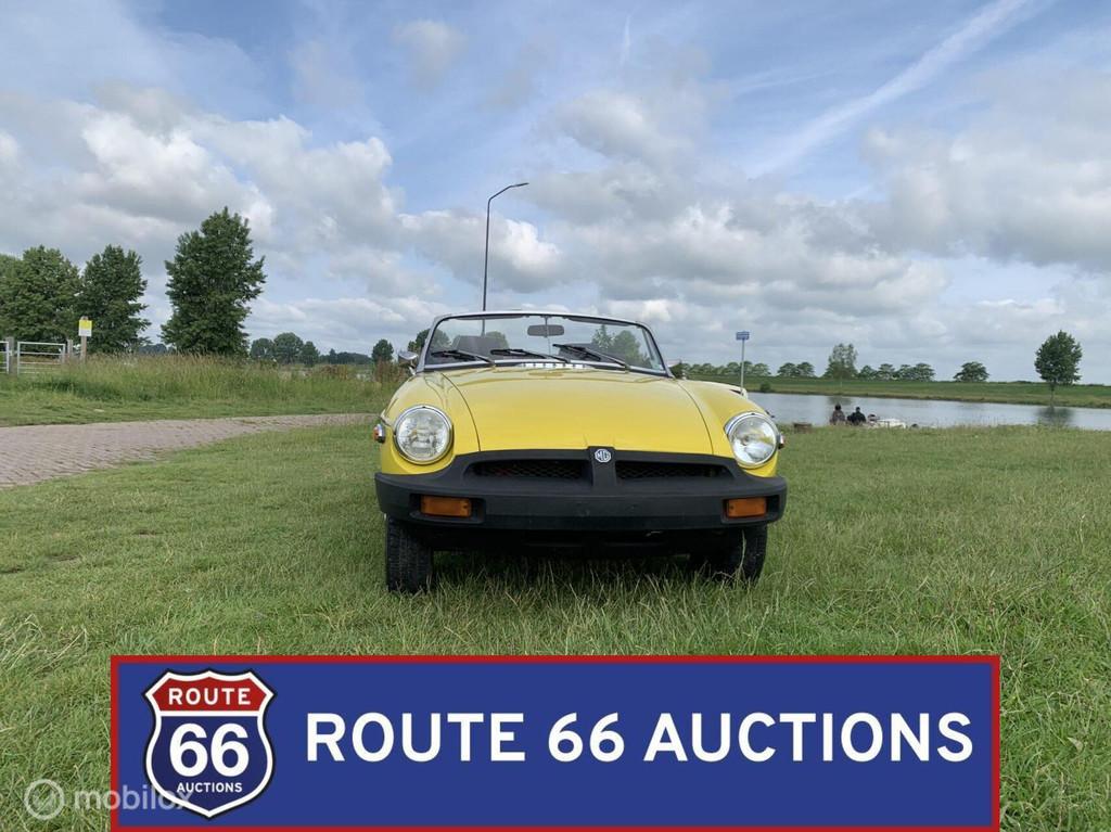 MG MGB Cabriolet | 1980 | Route 66 Auctions, Autos, Achat, Entreprise, Boîte manuelle, Autre carrosserie