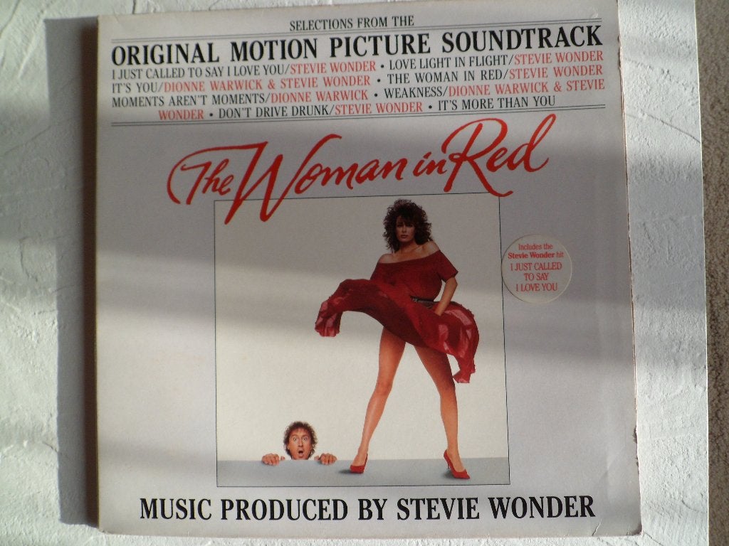 Soundtrack "the woman in red" met muziek Stevie Wonder, Cd's en Dvd's, Verzenden, 1980 - 1989, 12 inch