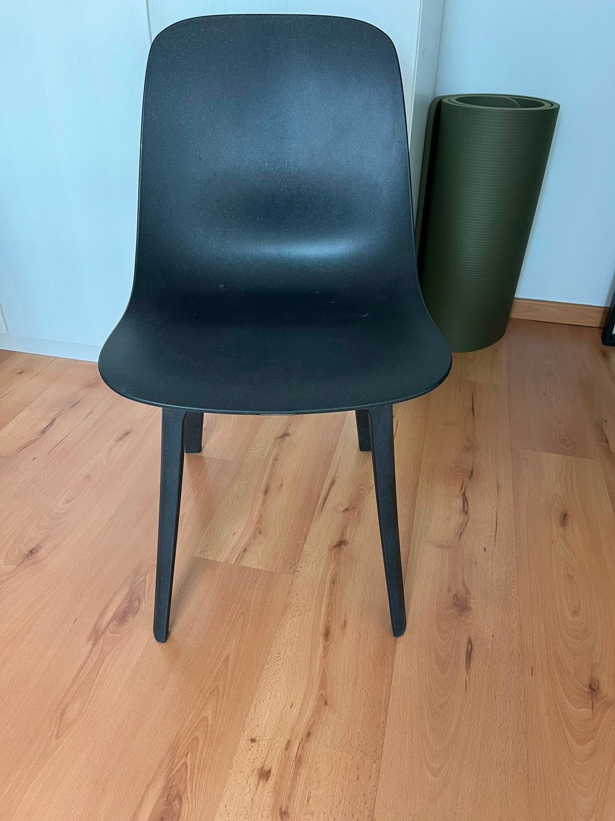 IKEA ADDE eetkamerstoel – zwart, Huis en Inrichting, Stoelen, Ophalen, Zo goed als nieuw, Zwart