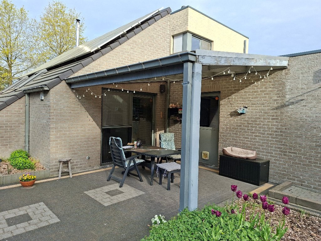 Afdak overkapping polycarbonaatplaten houtconstructie, Tuin en Terras, Ophalen, Gebruikt, Overige typen