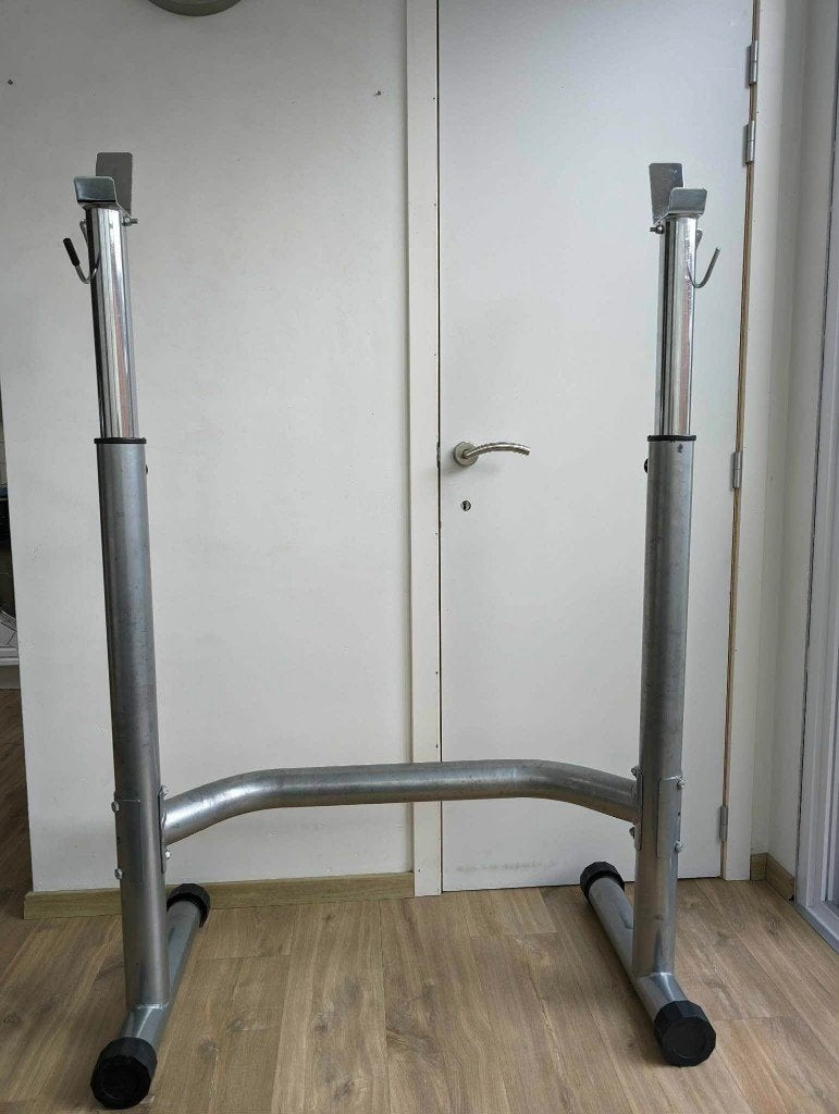Support d'haltères ajustable, Sports & Fitness, Jambes, Aluminium, Enlèvement, Centrale électrique