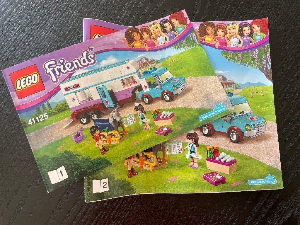 LEGO Friends 41125 Dierenarts Trailer voor Paarden, Lego, Friends, Ophalen of Verzenden, Zo goed als nieuw