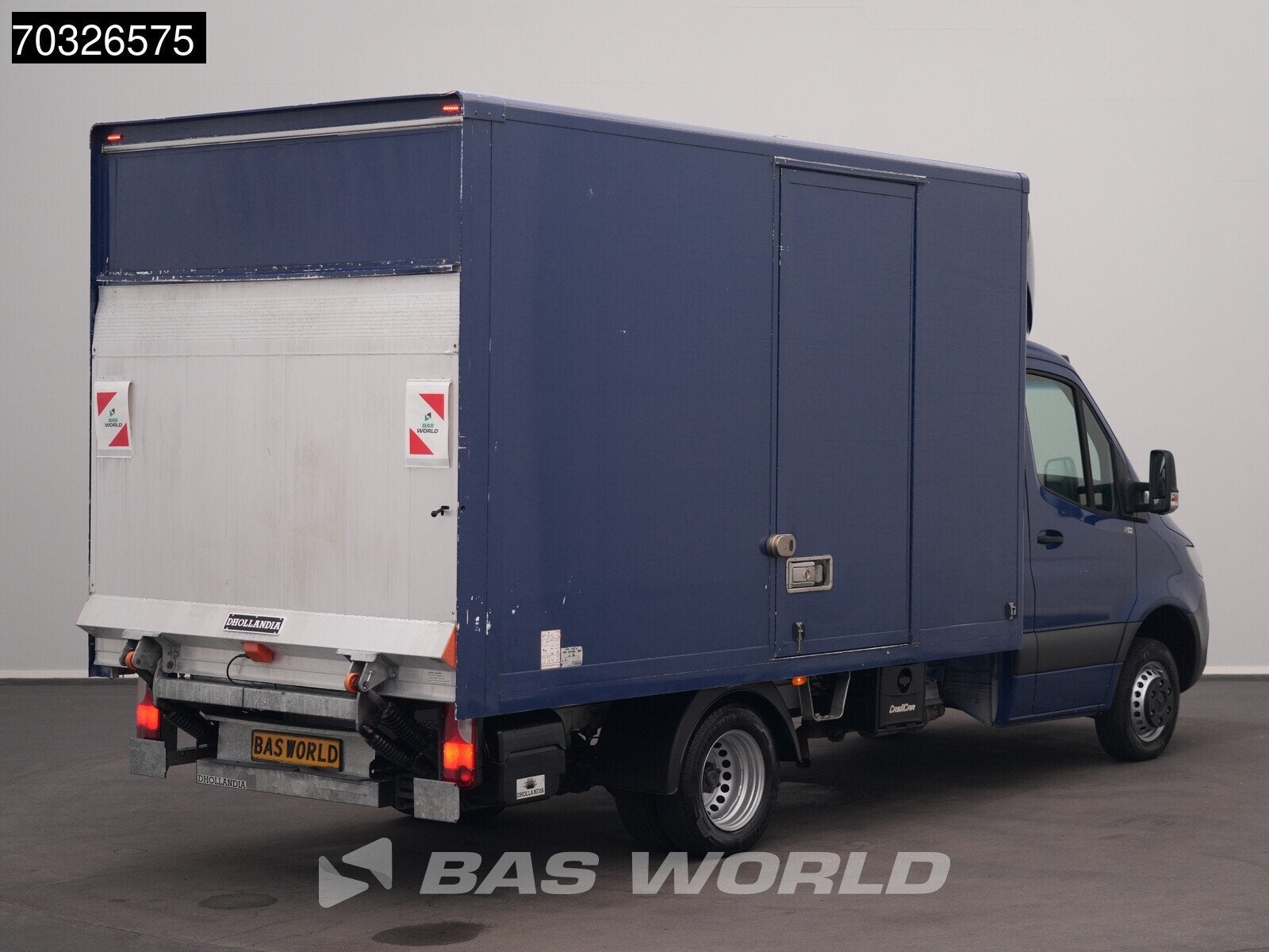Mercedes Sprinter 517 CDI Laadklep Dubbellucht Bakwagen 170P, Auto's, Stof, Gebruikt, Euro 6, 4 cilinders