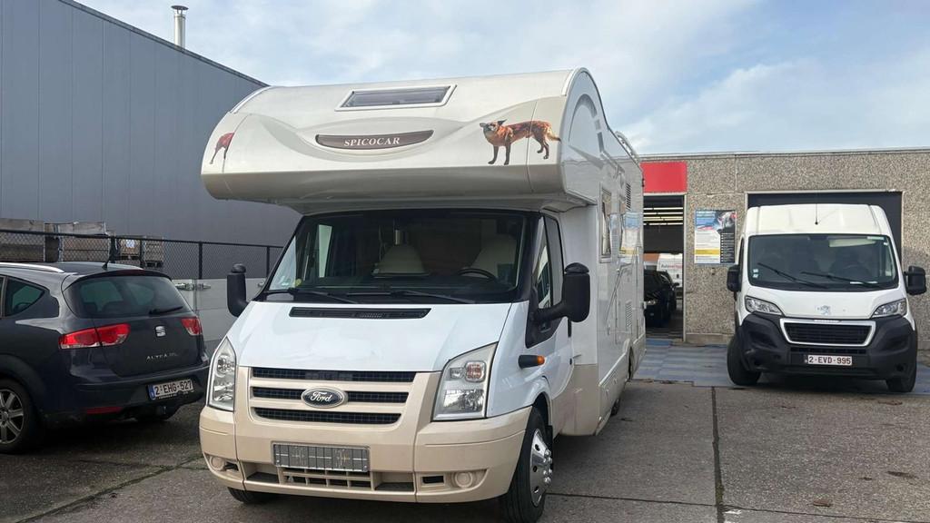 Transit 2.4 TDCi Rimor Seal 5 bj. 2012 6-slaappl., Auto's, Overige Auto's, Bedrijf, Te koop, Diesel, Euro 4, Overige carrosserie