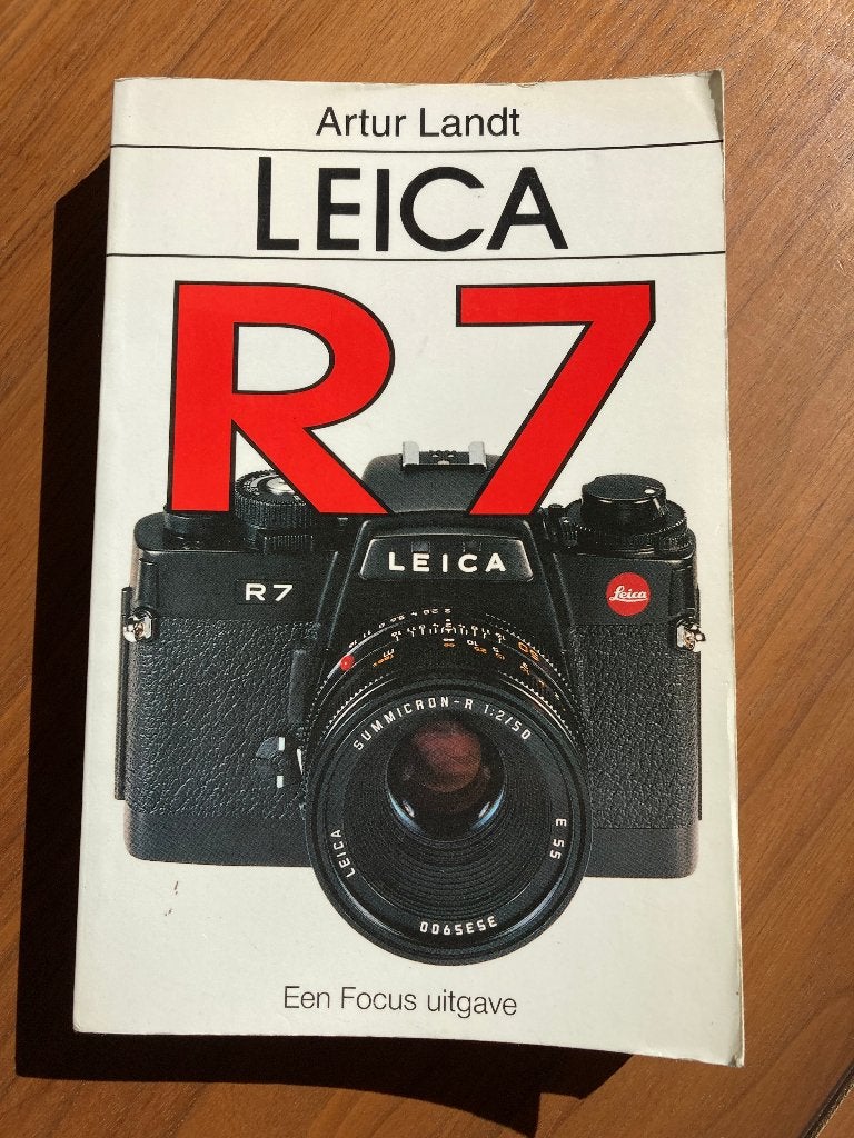 Leica R7 fototoestel - handboek, Livres, Enlèvement ou Envoi, Photographie et Cinéma