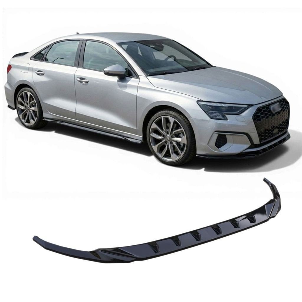 APEX Spoiler Splitter voor Audi A3 S-Line 8Y Glans Zwart, Envoi