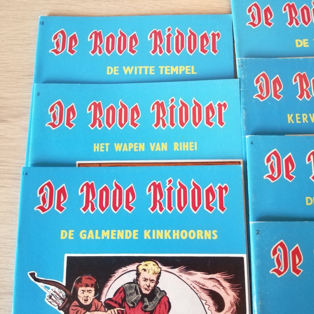 strips De Rode Ridder, Enlèvement ou Envoi, Utilisé