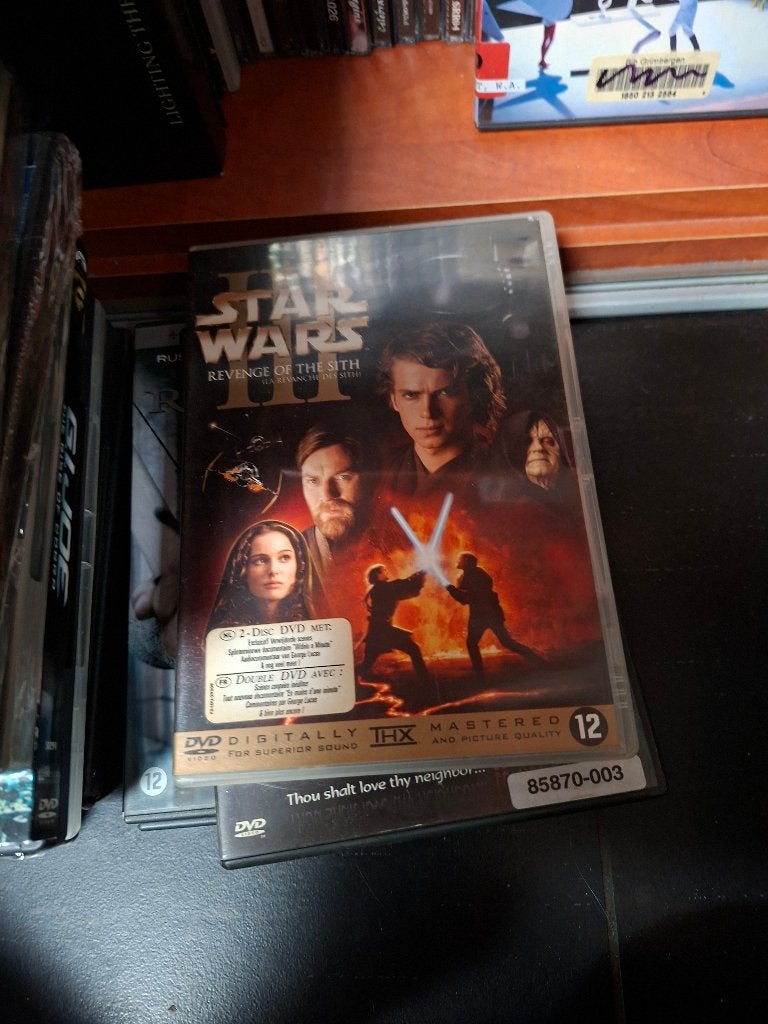 dvd - star wars - revenge of the sith - 2 disc, Suppléments, Action, Enlèvement ou Envoi, Anglais