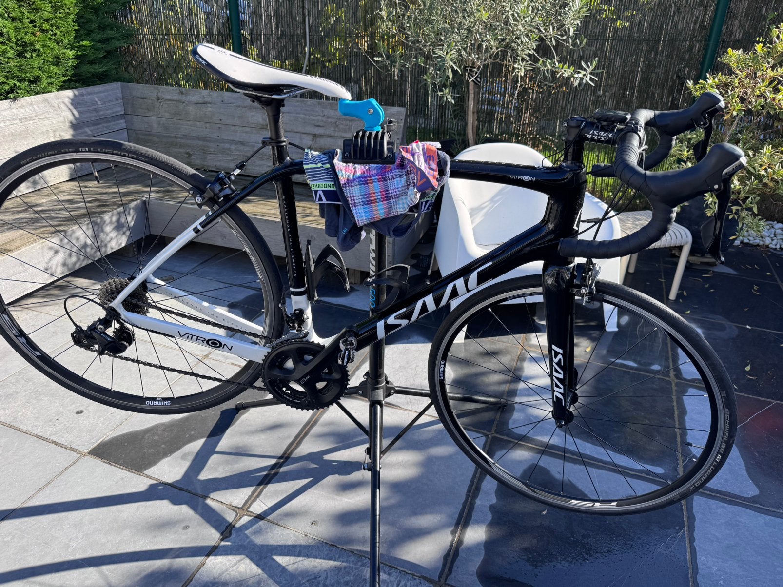 Isaac Vitron koersfiets Shimano 105 Zeer goede staat, Fietsen en Brommers, Ophalen, Zo goed als nieuw, Overige merken
