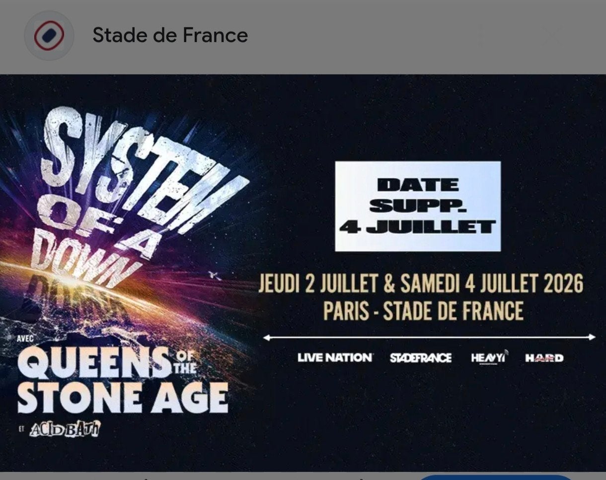 System Of A Down, Juillet