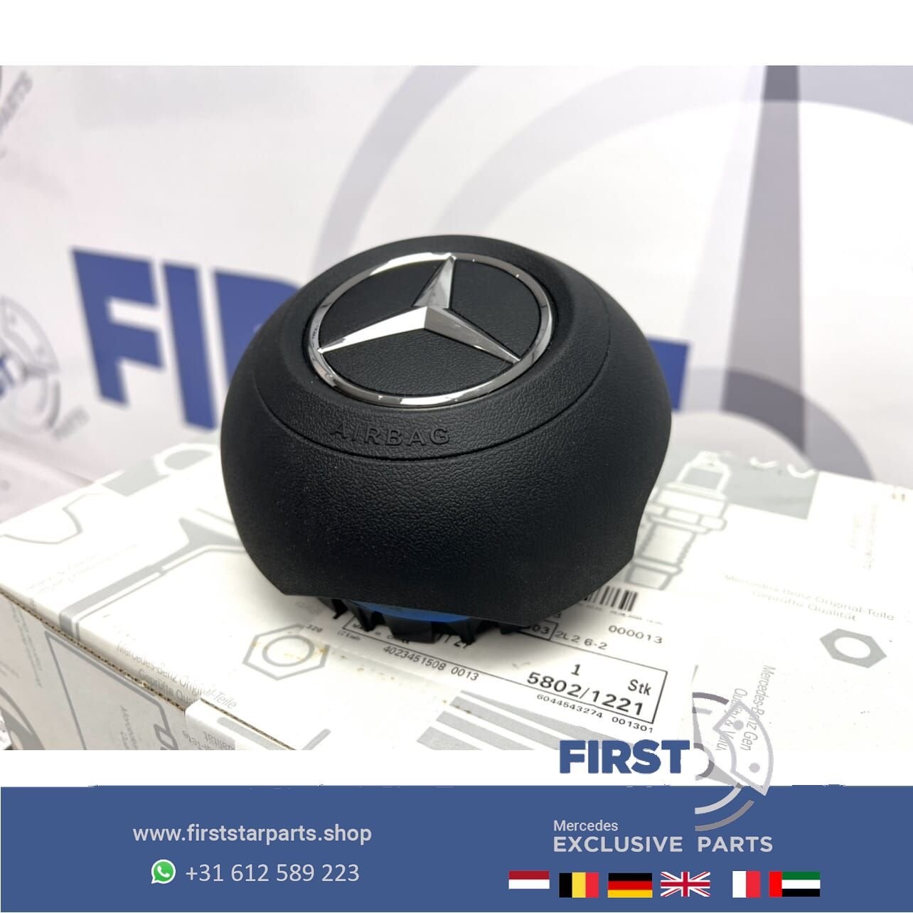 2023 AMG STUURAIRBAG A45 CLA45 GLA45 C63 E63 G63 GLC43 GLC63, Auto-onderdelen, Gebruikt, -, Ophalen of Verzenden, -