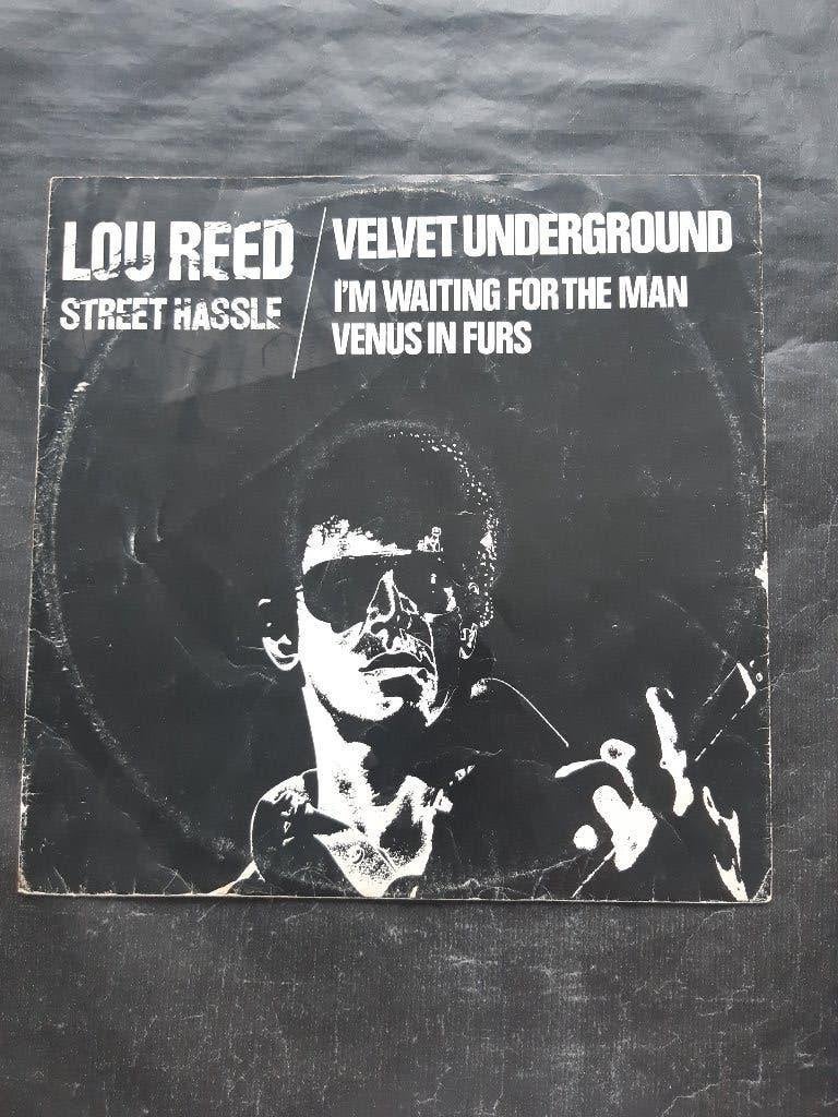 LOU REED "Waiting for the Man" maxi LP singel (1978), Cd's en Dvd's, Vinyl | Rock, LP, Gebruikt, Ophalen of Verzenden, Inclusief binnenhoes