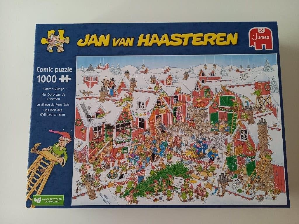 Puzzel Jan van Haasteren 1000st, Ophalen of Verzenden, 500 t/m 1500 stukjes, Zo goed als nieuw, Legpuzzel