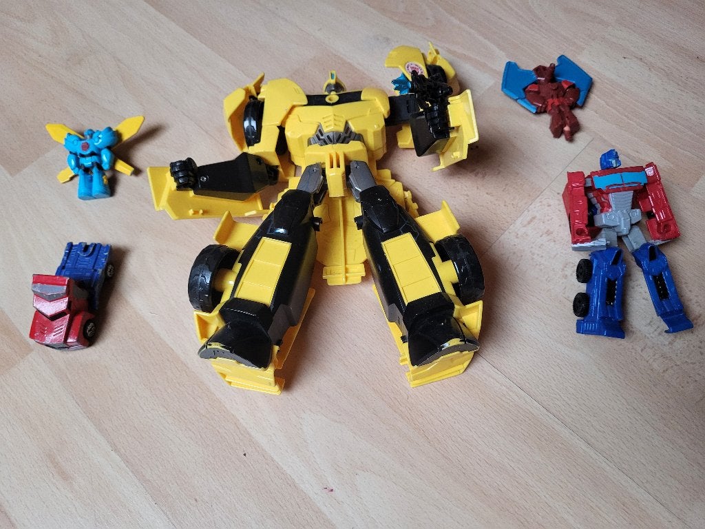 Transformers 5 stuks, Ophalen, Zo goed als nieuw