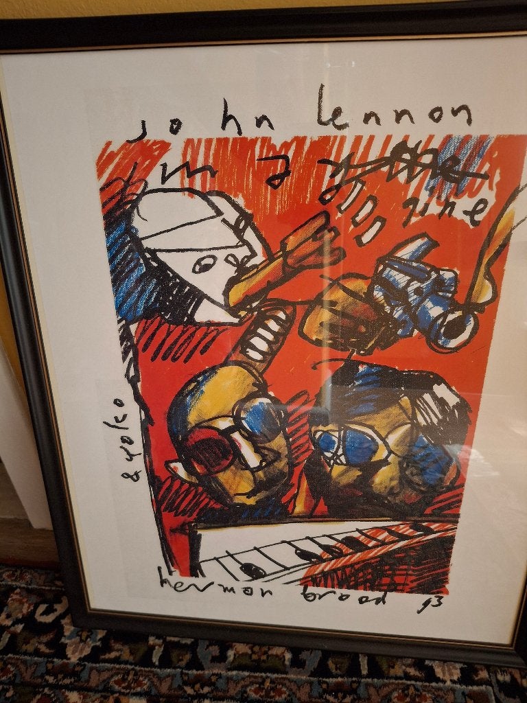 Herman Brood poster in 1993  50x60 cm, Ophalen
